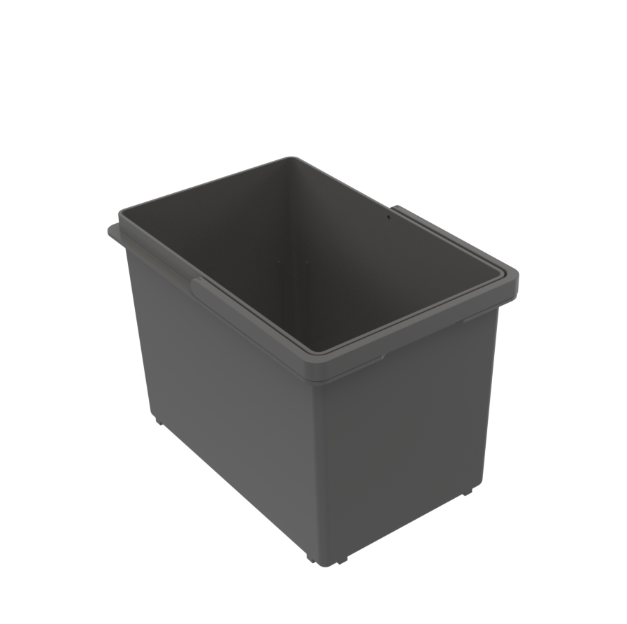 Waste bin - 13l - Dark Gray in the group Storage  / All Storage / Waste sorting solution at Beslag Online (008144)