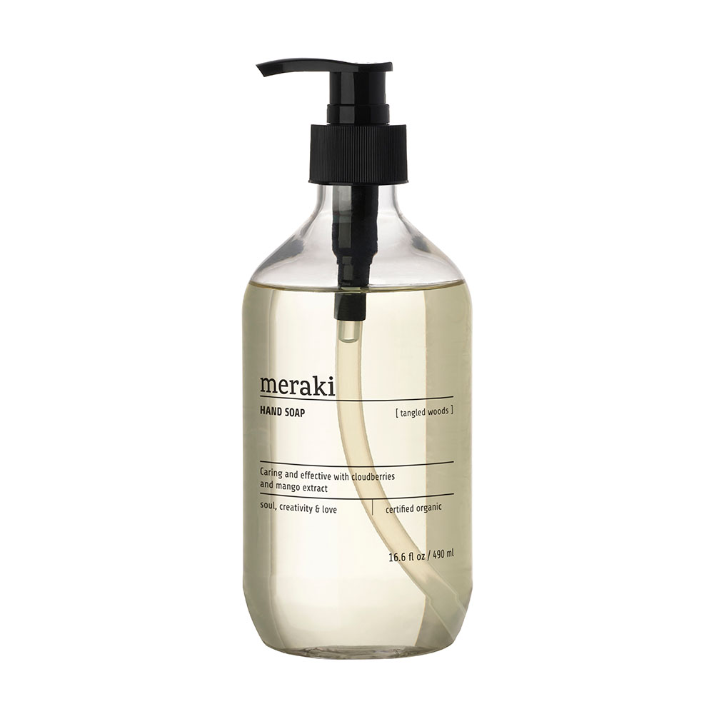 Hand Soap Meraki - Tangled Woods 490ml in the group Bathroom Accessories / All Bathroom Accessories / Soap Bottle Holder & Soap at Beslag Online (10032-BO)