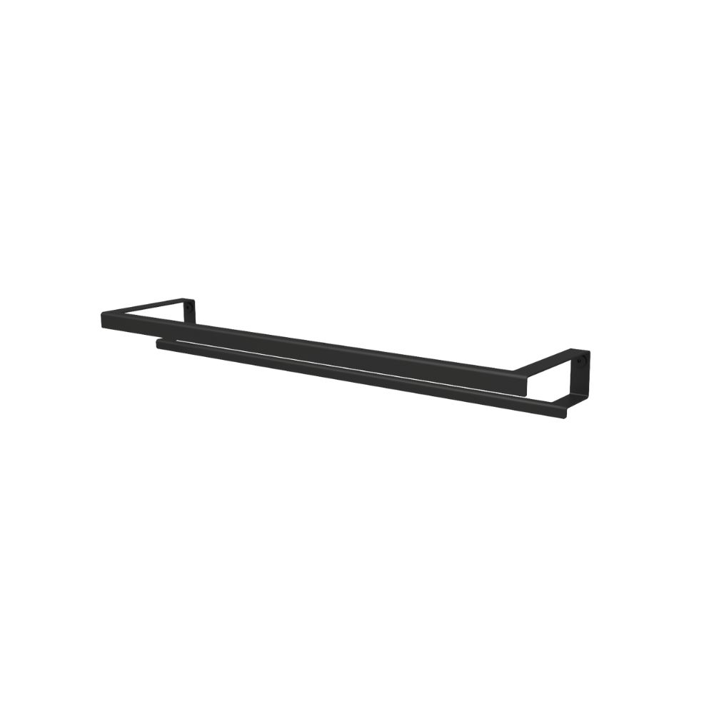 Towel Rail Hold - Double - Black