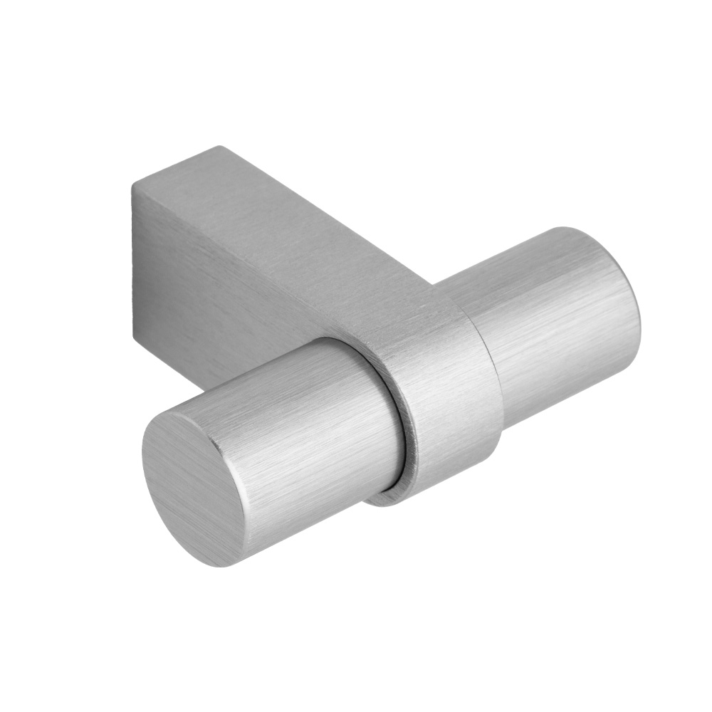Cabinet Knob T Nobb - Stainless Steel Look in the group Cabinet Knobs / Color/Material / Stainless at Beslag Online (10099-BO)