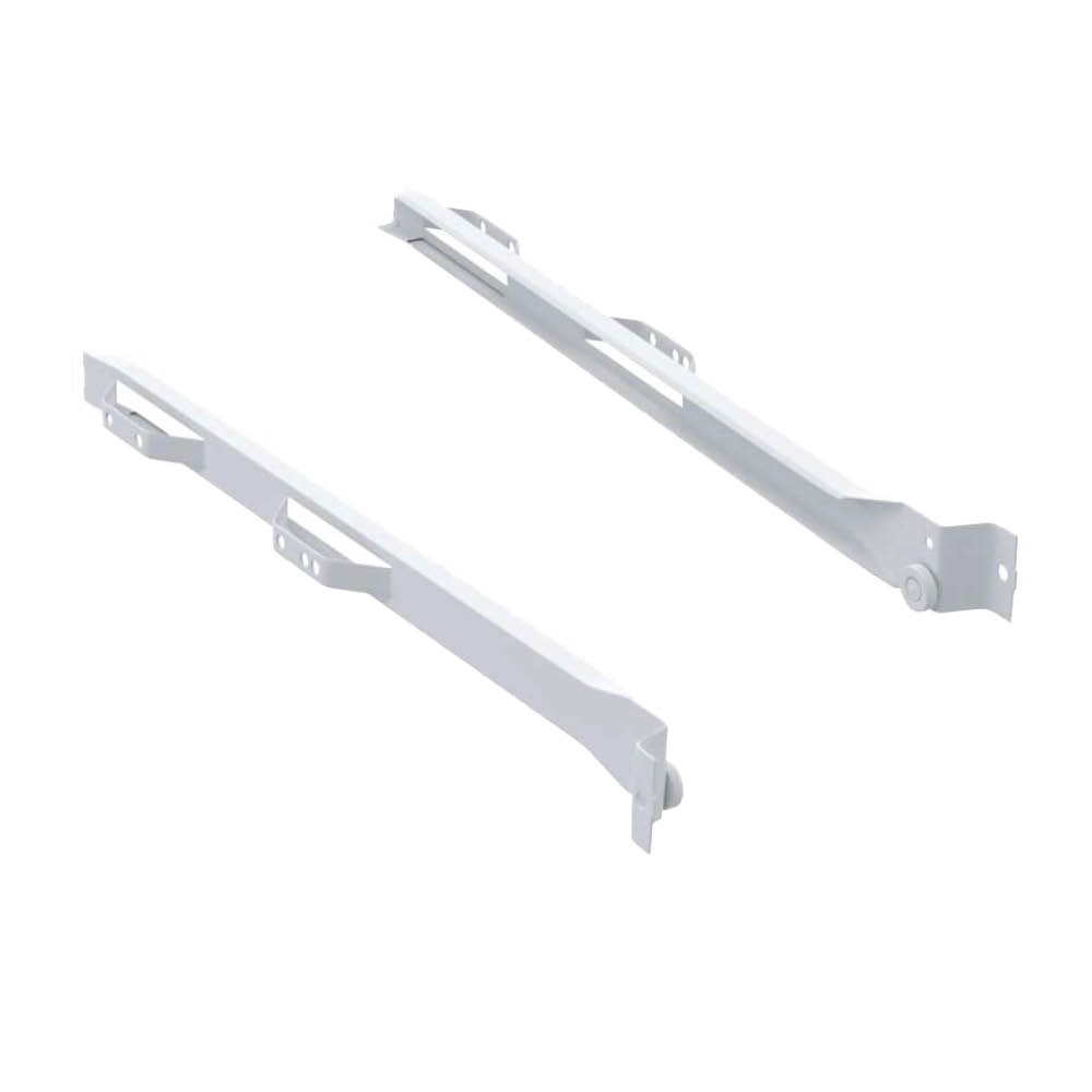 Roller Rail 500/16 - Right & Left - 224/256mm - White in the group Storage  / All Storage / Cupboard Interior at Beslag Online (152001027K)