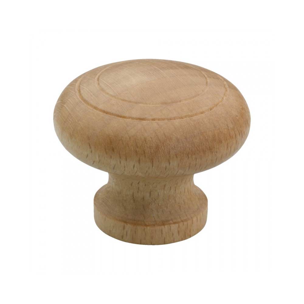 Cabinet Knob Rillan - 44mm - Beech in the group Cabinet Knobs / Color/Material / Wood at Beslag Online (2006-11)
