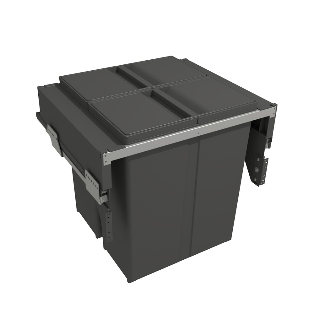 Recycling Bin Wide - Dark Grey in the group Storage  / All Storage / Waste sorting solution at Beslag Online (210004488-V)