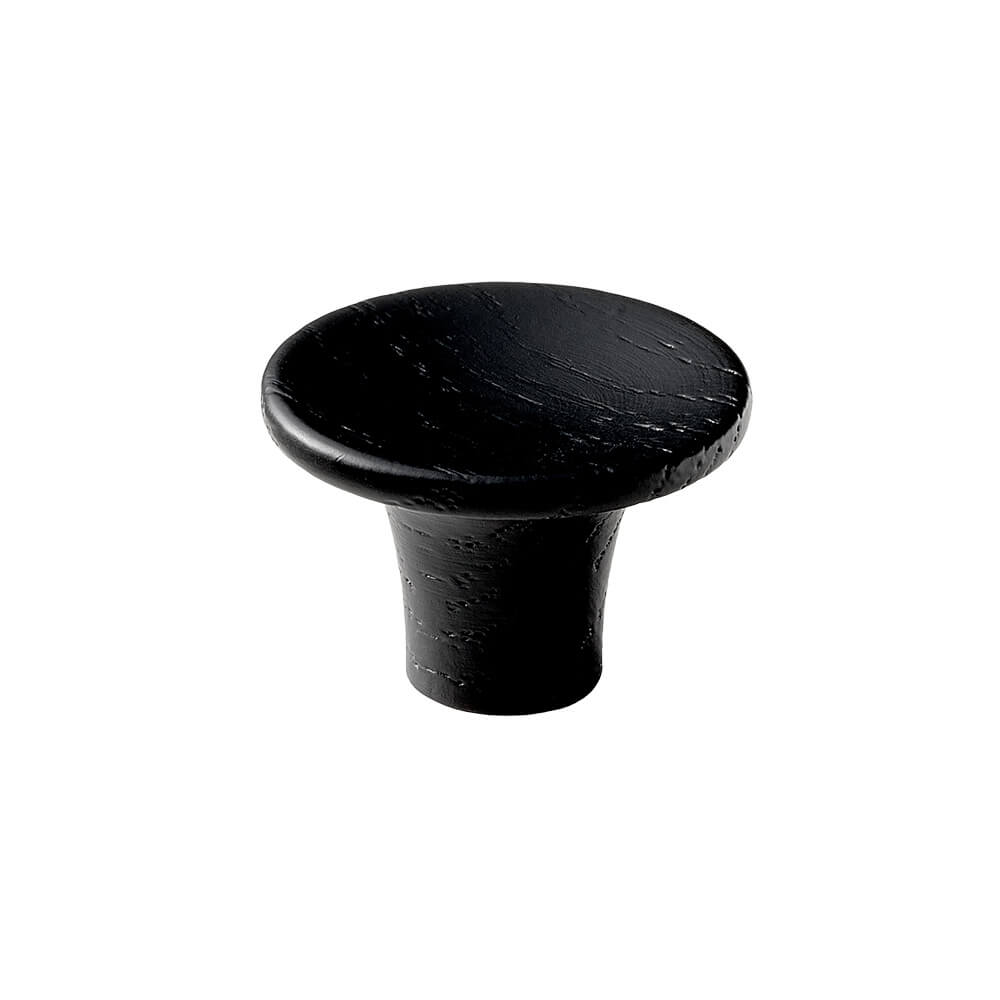 Cabinet Knob Tuba - Black in the group Cabinet Knobs / Color/Material / Wood at Beslag Online (255651-11)