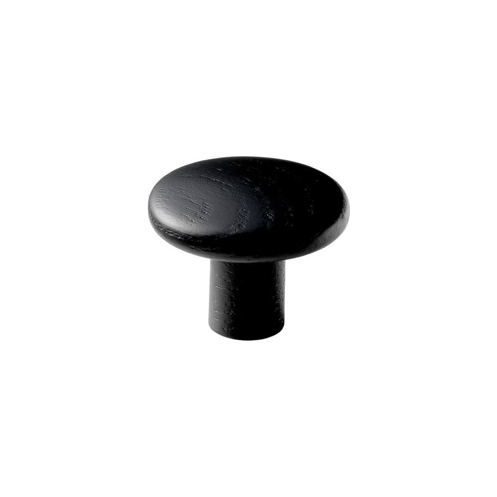 Cabinet Knob Brutus - Black in the group Cabinet Knobs / Color/Material / Wood at Beslag Online (255656-11)