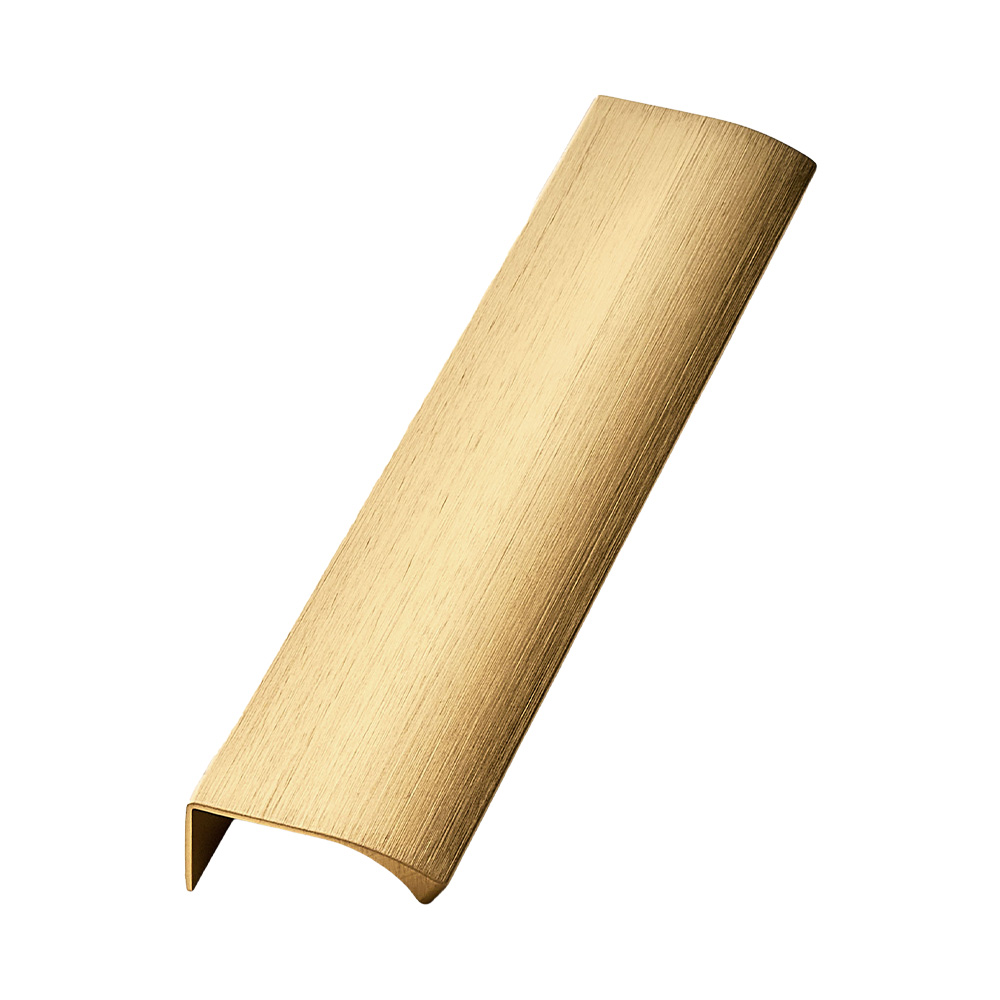 Profile Handle Edge Straight - Brushed Brass in the group Cabinet Handles / Color/Material / Brass at Beslag Online (304163-11-V)
