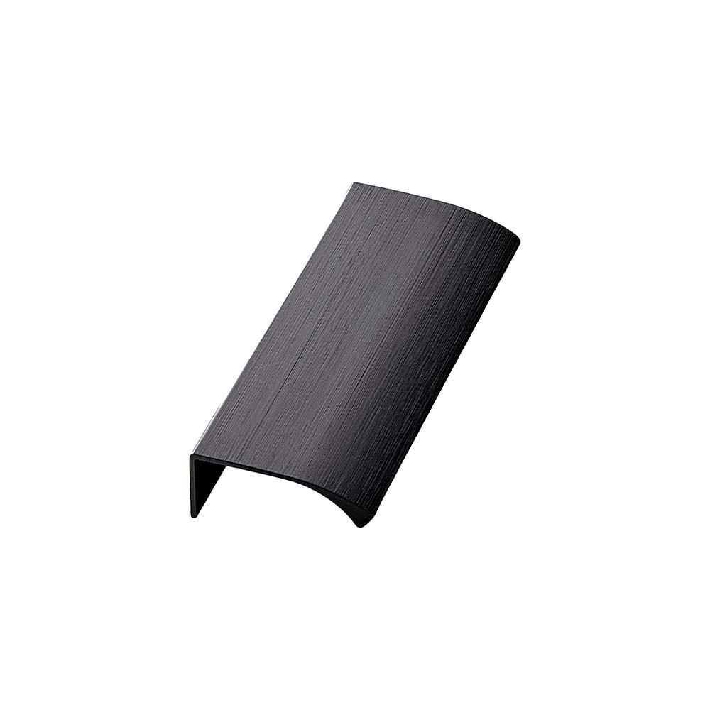 Profile Handle Edge Straight - 100mm - Brushed Black in the group Kitchen Handles / Color/Material / Black at Beslag Online (304199-11)