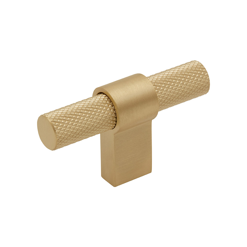 Cabinet Knob T Helix - Brass in the group Cabinet Knobs / Color/Material / Brass at Beslag Online (308572-11)