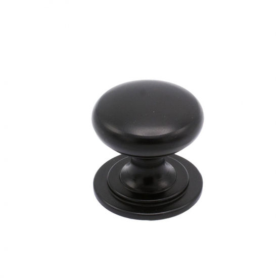 Cabinet Knob Mynta - Black in the group Cabinet Knobs / Color/Material / Black at Beslag Online (308635-11)