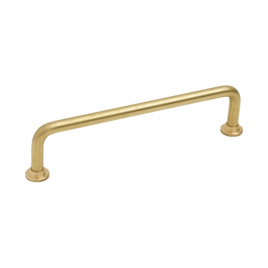 Handle 1353 - 128mm - Polished/Untreated Brass in the group Cabinet Handles / Color/Material / Brass at Beslag Online (330631-11)