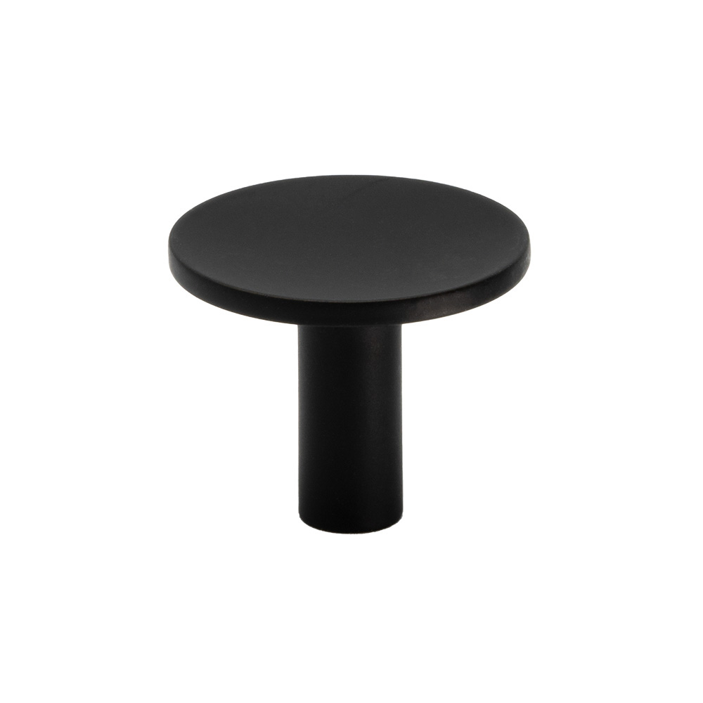 Cabinet Knob Sture - 28mm - Matte Black in the group Cabinet Knobs / Color/Material / Black at Beslag Online (339383-11)