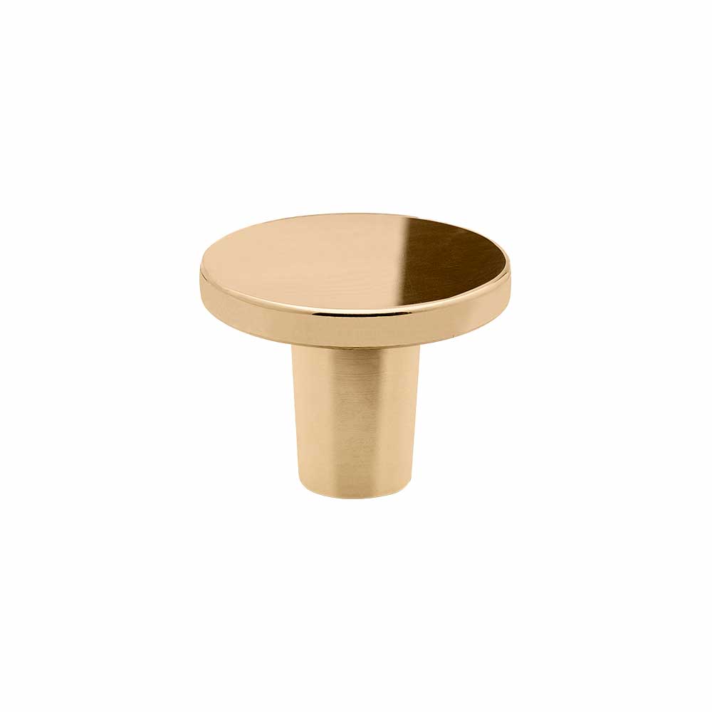 Cabinet Knob Dalby - Polished Untreated Brass in the group Cabinet Knobs / Color/Material / Brass at Beslag Online (339415-11)