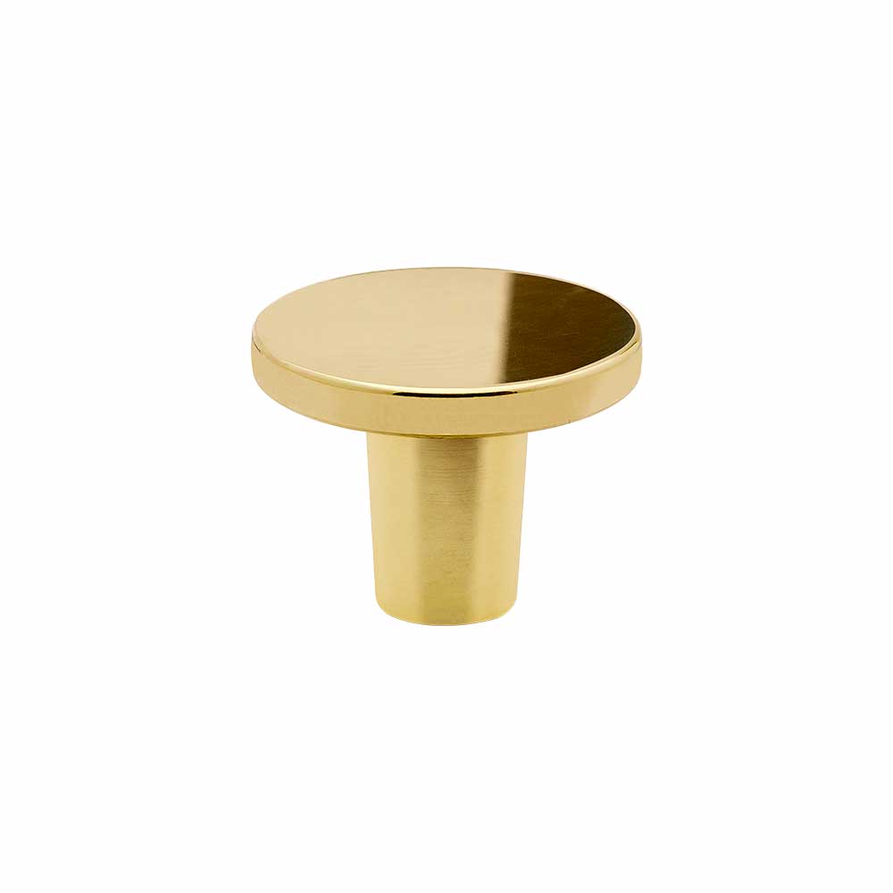 Cabinet Knob Dalby - Polished Brass in the group Cabinet Knobs / Color/Material / Brass at Beslag Online (339416-11)