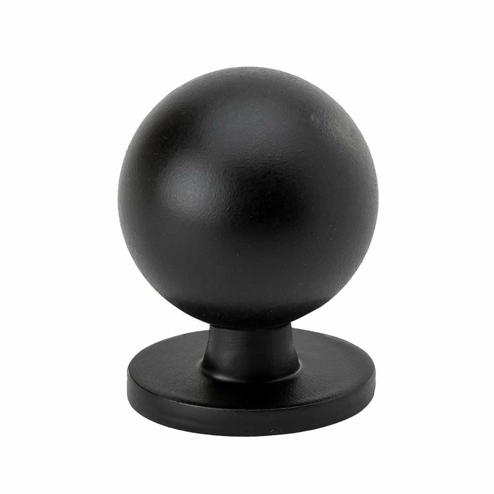 Cabinet Knob Solliden - Matte Black in the group Cabinet Knobs / Color/Material / Black at Beslag Online (339432-11)