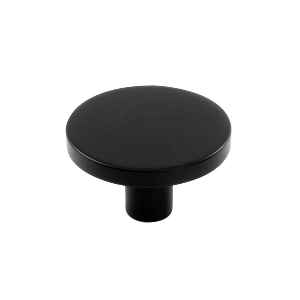 Cabinet Knob Como Big - Matte Black in the group Cabinet Knobs / Color/Material / Black at Beslag Online (343212-11)