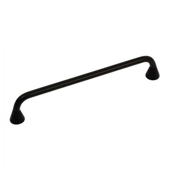 Handle Bella - 160mm - Matte Black in the group Kitchen Handles / Color/Material / Black at Beslag Online (343287-11)