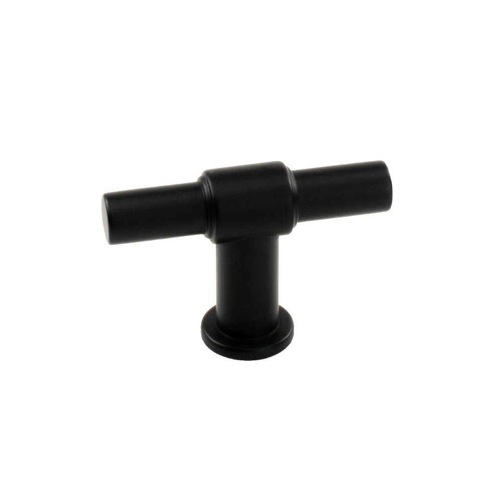 Cabinet Knob T-type - Matte Black in the group Cabinet Knobs / Color/Material / Black at Beslag Online (343291-11)