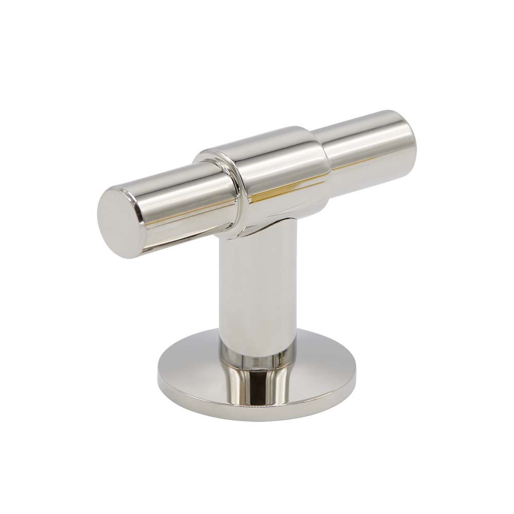 Cabinet Knob T Uniform - Polished Nickel in the group Cabinet Knobs / Color/Material / Chrome at Beslag Online (343296-11)