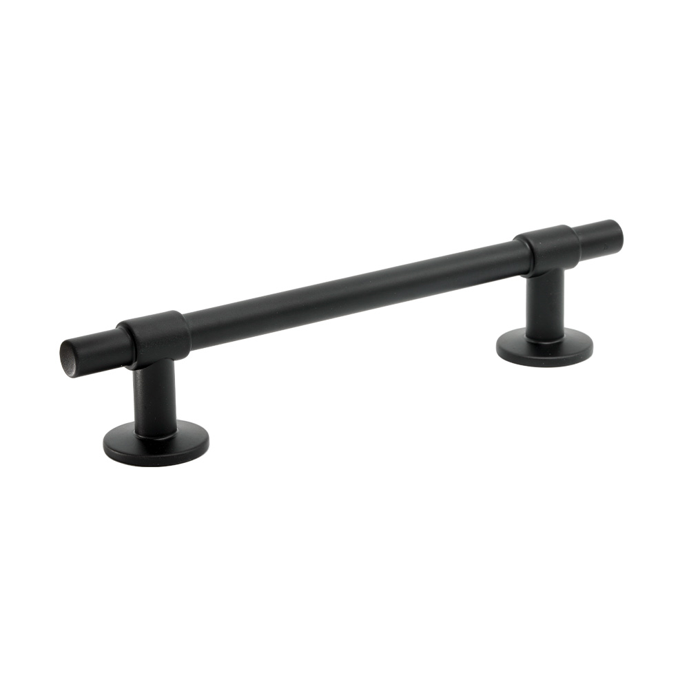 Handle Uniform - 128mm - Matte Black in the group Cabinet Handles / Color/Material / Black at Beslag Online (343303-11)