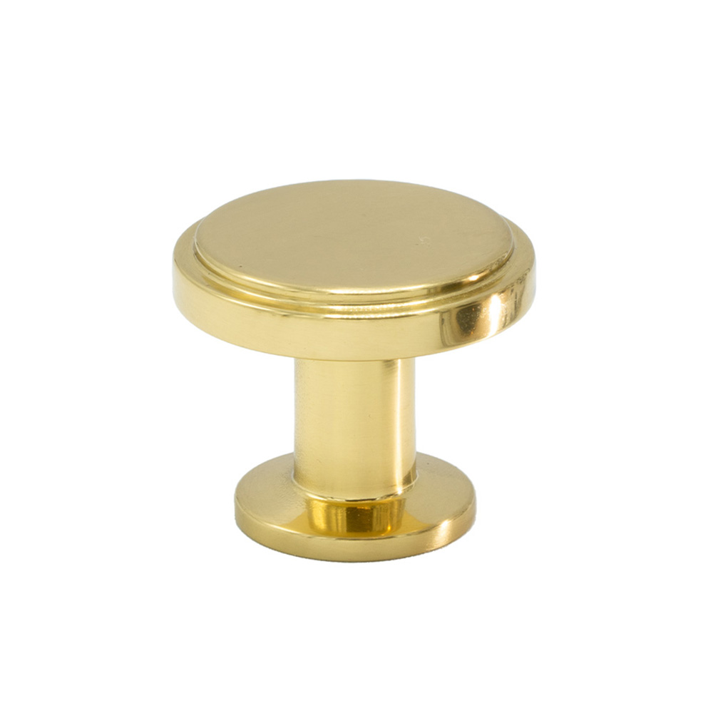 Cabinet Knob Uno - Brass in the group Cabinet Knobs / Color/Material / Brass at Beslag Online (343310-11)