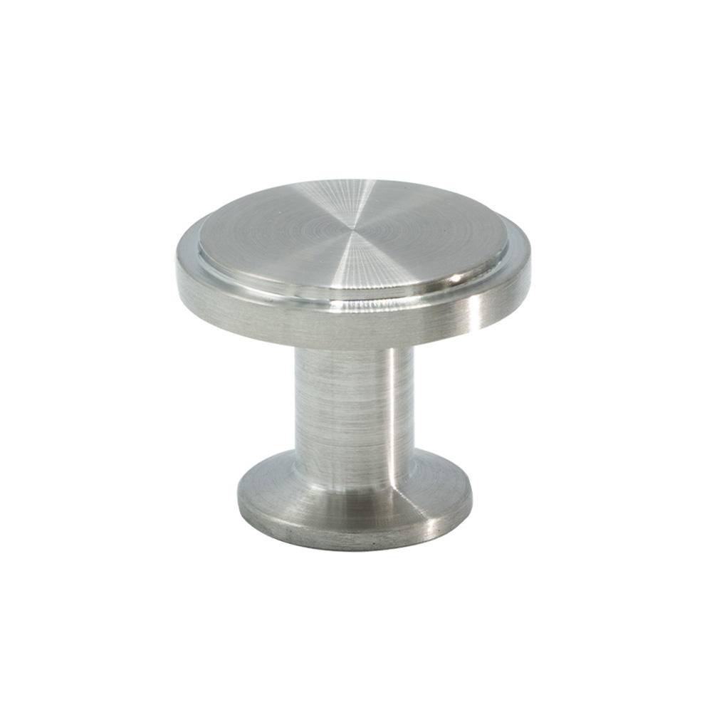 Cabinet Knob Uno - Brushed Stainless in the group Cabinet Knobs / Color/Material / Stainless at Beslag Online (343313-11)