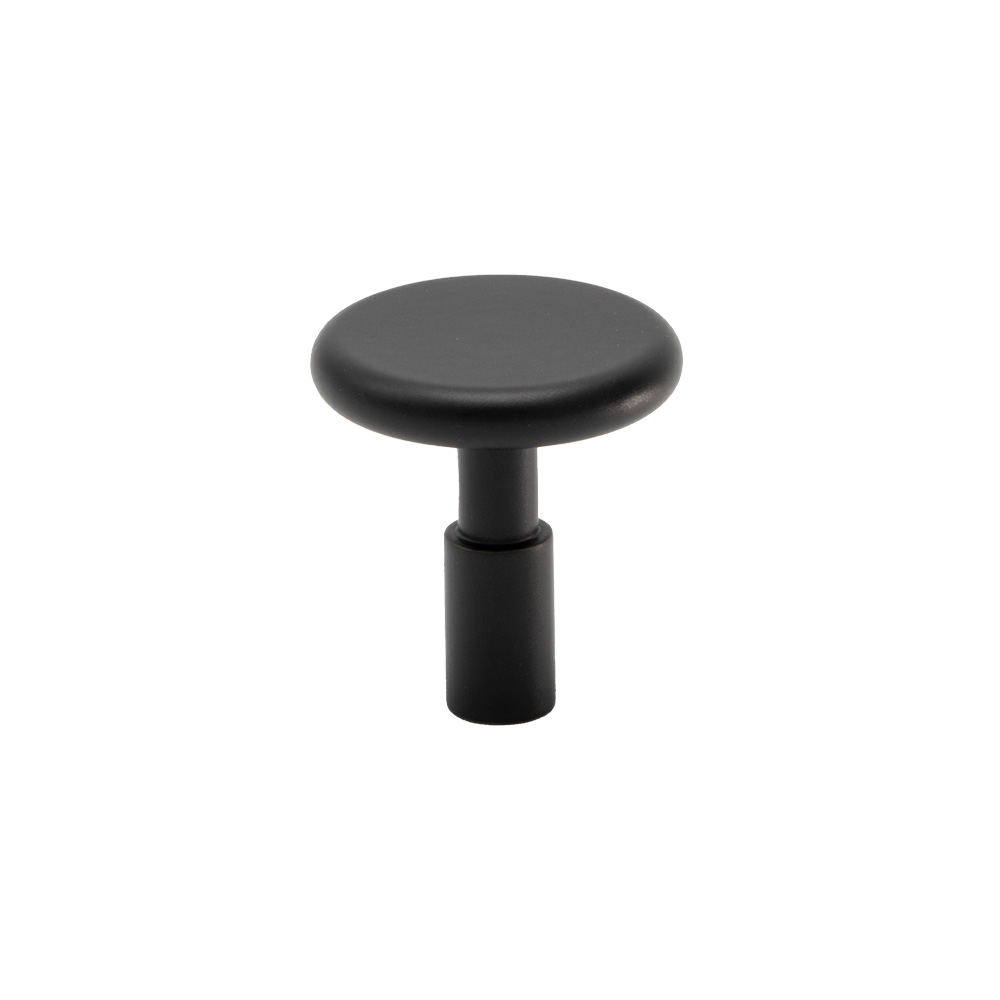 Cabinet Knob Spira - Matte Black in the group Cabinet Knobs / Color/Material / Black at Beslag Online (343360-11)