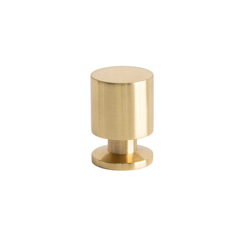 Cabinet Knob Solo - 21mm - Polished Brass