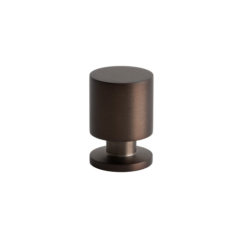 Cabinet Knob Solo - 21mm - Burnished Brass