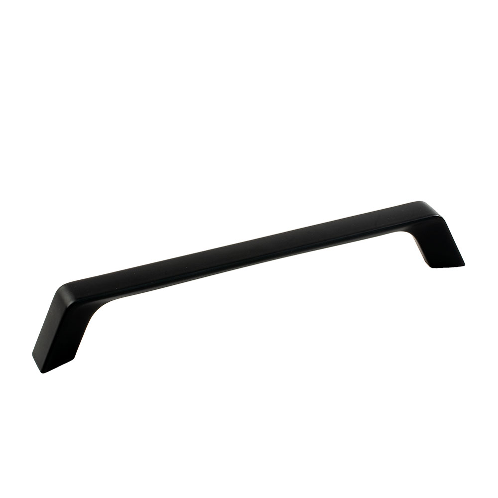 Handle Frank - 160mm - Matte Black in the group Cabinet Handles / Color/Material / Black at Beslag Online (345725-11)