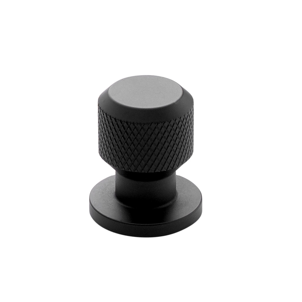 Cabinet Knob Manor Round - Matte Black in the group Cabinet Knobs / Color/Material / Black at Beslag Online (351036-11)