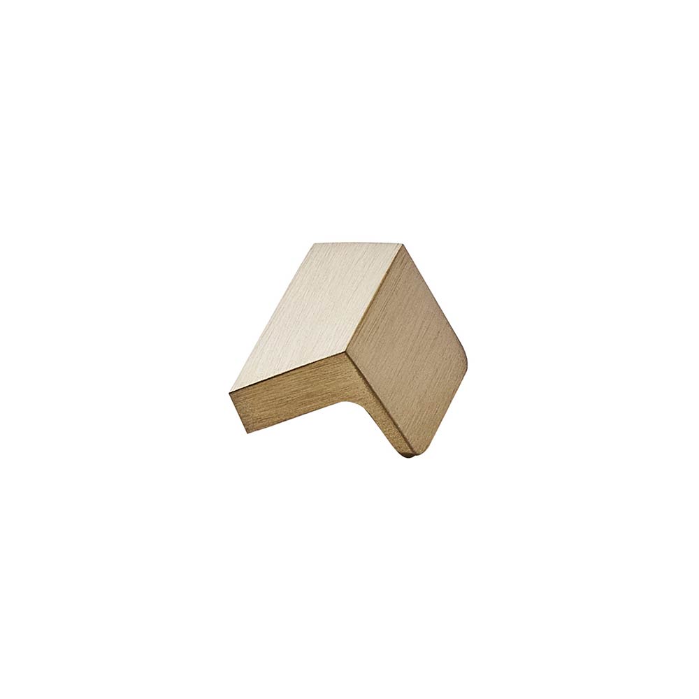 Cabinet Knob Envelope - 32mm - Brushed Brass in the group Cabinet Knobs / Color/Material / Brass at Beslag Online (352025-11)