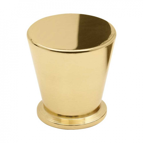 Cabinet Knob Torp - Polished Untreated Brass in the group Cabinet Knobs / Color/Material / Brass at Beslag Online (359401-11)