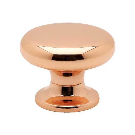 Cabinet Knob 8701 - Polished Copper in the group Cabinet Knobs / Color/Material / Copper at Beslag Online (36361-11)