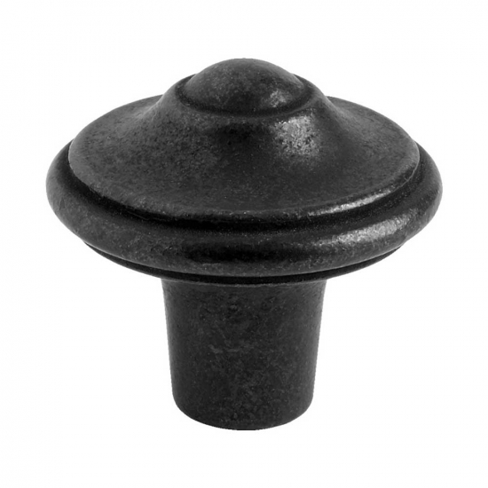 Cabinet Knob 0613 - Wrought Iron in the group Cabinet Knobs / Color/Material / Black at Beslag Online (3640-11)