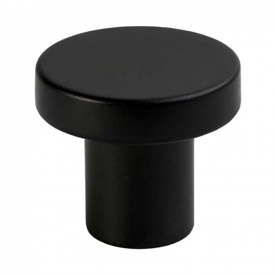 Cabinet Knob 2078 - Matte Black in the group Cabinet Knobs / Color/Material / Black at Beslag Online (368053-11)