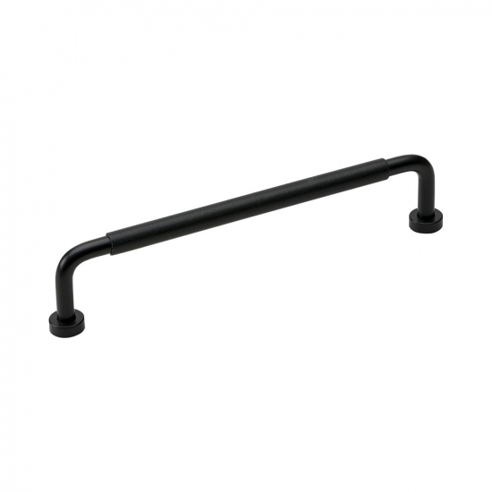 Handle Lounge - 160mm - Black/Black Leather in the group Kitchen Handles / Color/Material / Leather at Beslag Online (370109-11)