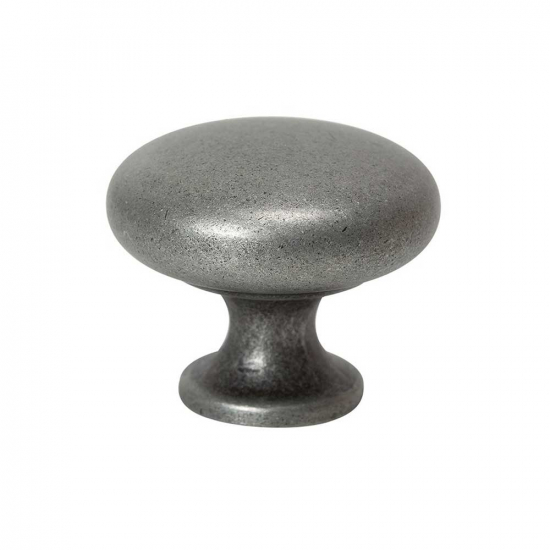 Cabinet Knob Duke - Antique Tin in the group Cabinet Knobs / Color/Material / Antique at Beslag Online (370211-11)