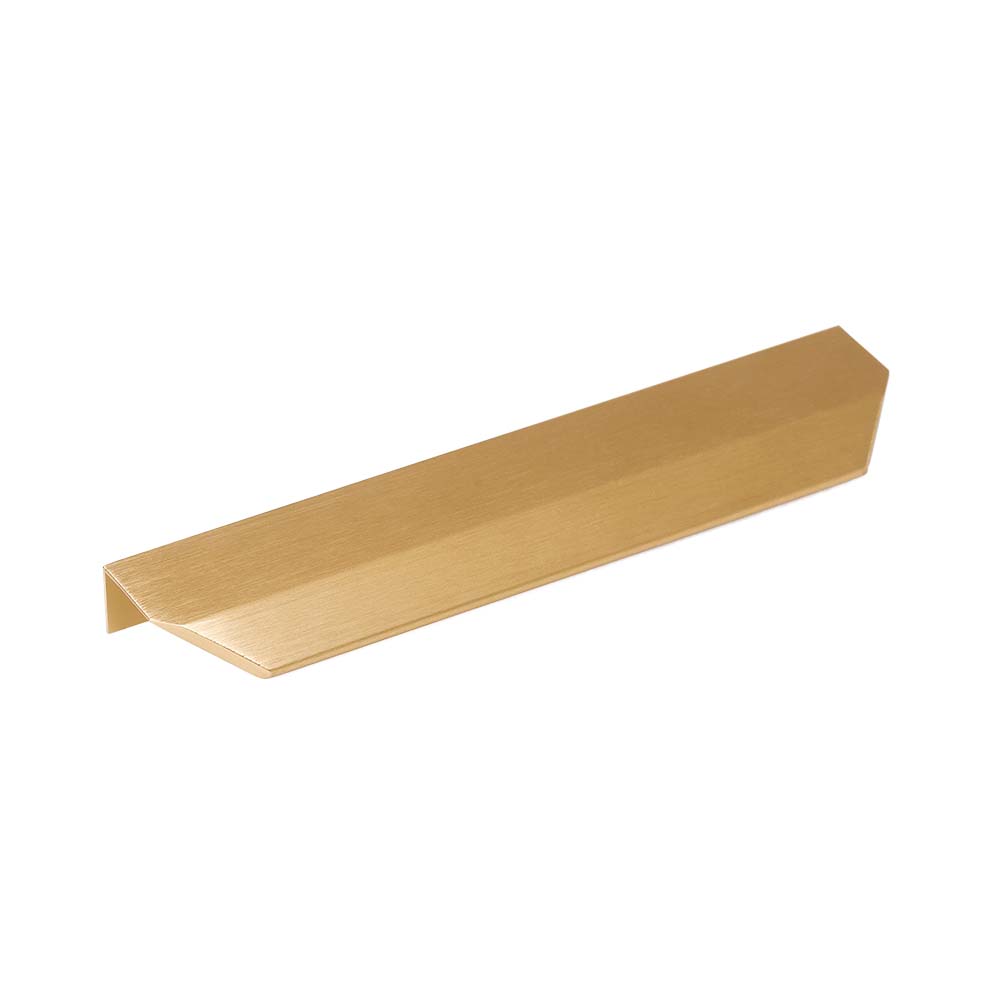 Edge Pull Handle Vann - 200mm - Brushed Brass
