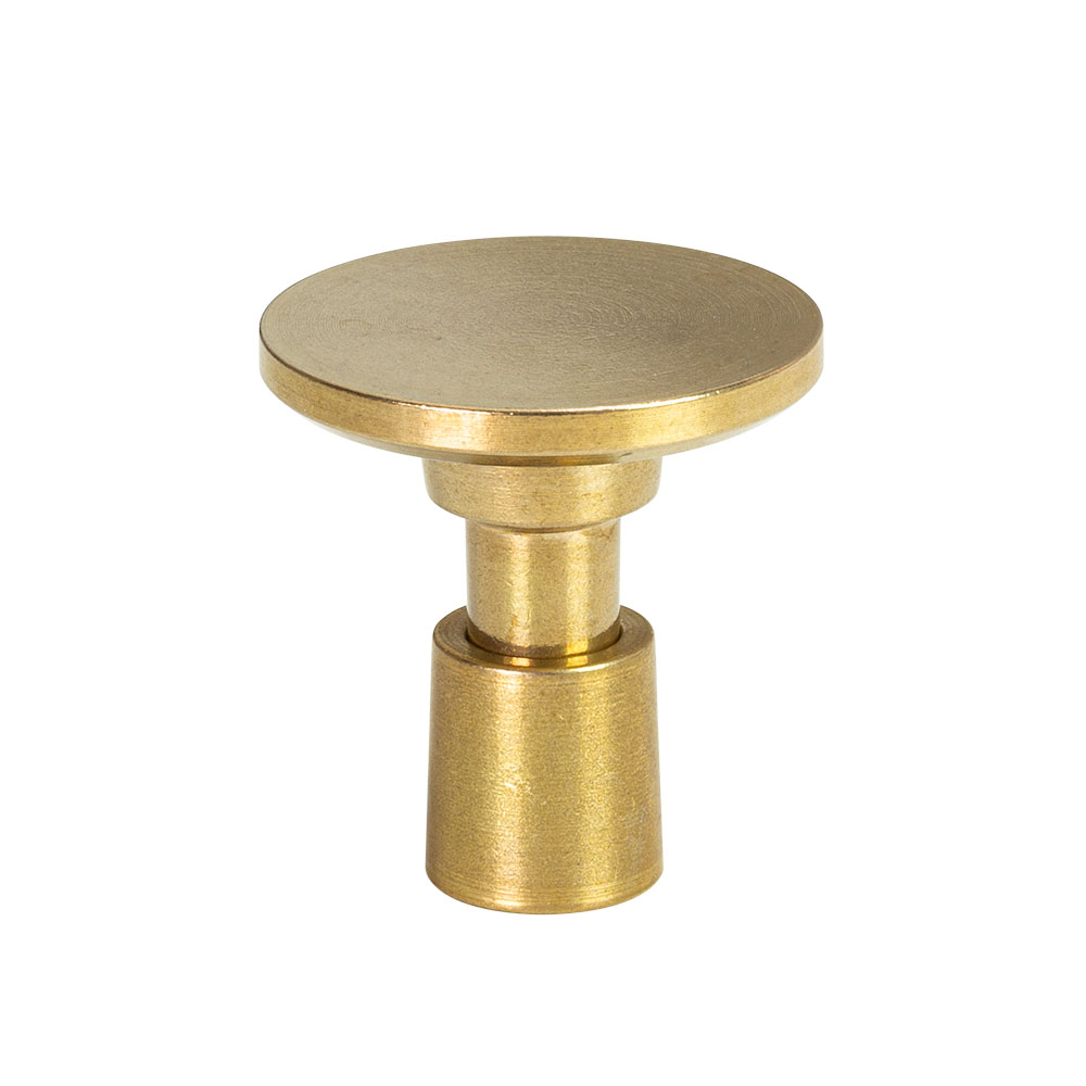 Cabinet Knob Jubilee - 28mm - Untreated Brass in the group Cabinet Knobs / Color/Material / Brass at Beslag Online (372001-41)