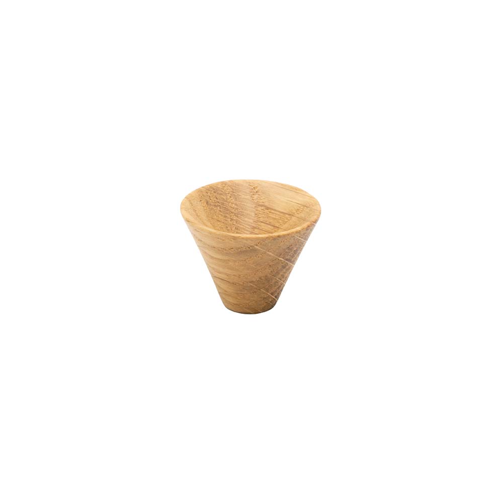 Cabinet Knob Conic - 29mm - Oak in the group Cabinet Knobs / Color/Material / Wood at Beslag Online (373040-11)