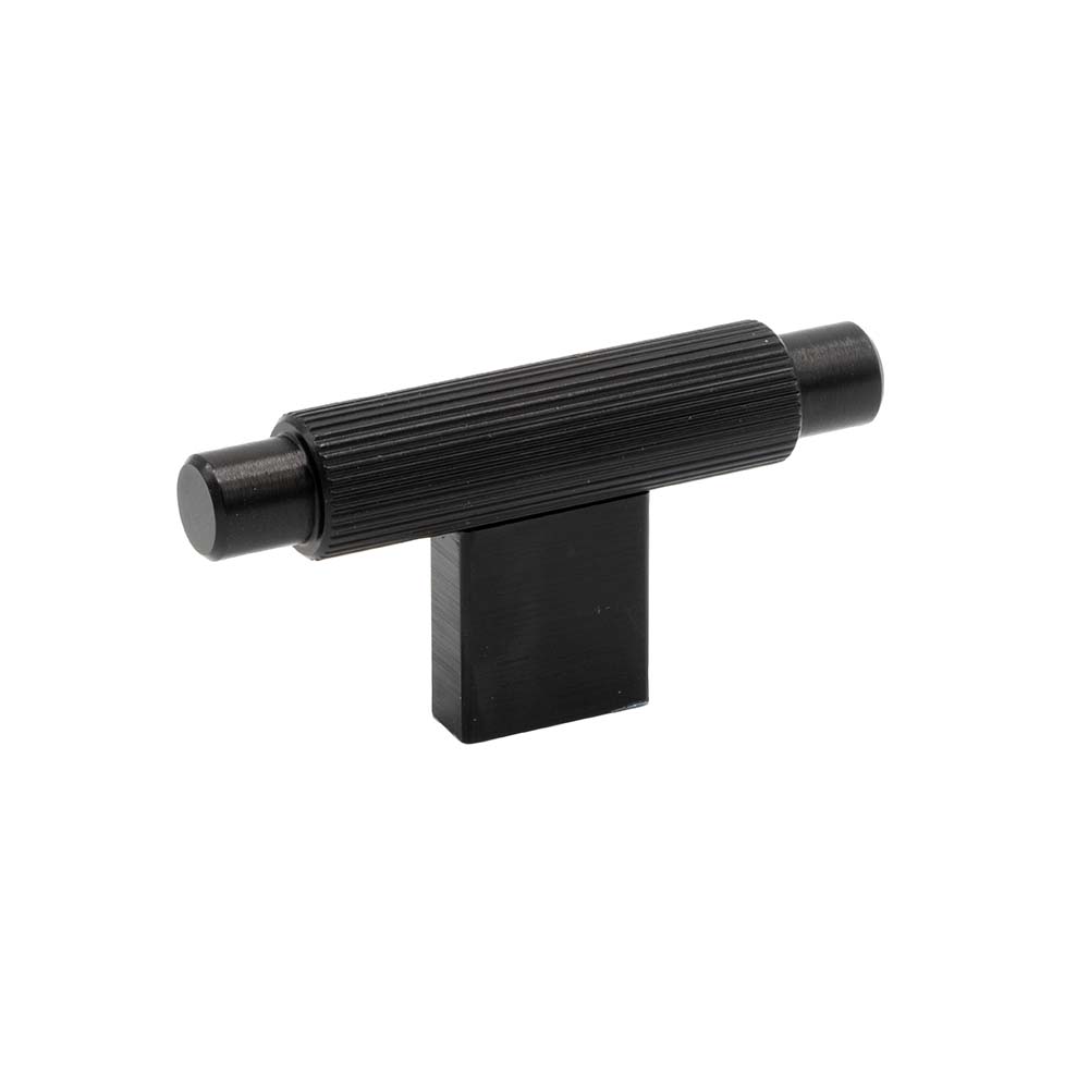 Cabinet Knob T Arpa - Brushed Black in the group Cabinet Knobs / Color/Material / Black at Beslag Online (373062-11)