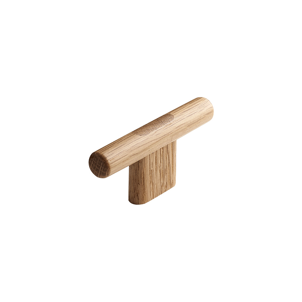 Cabinet Knob T Join - Oak in the group Cabinet Knobs / Color/Material / Wood at Beslag Online (373259-11)