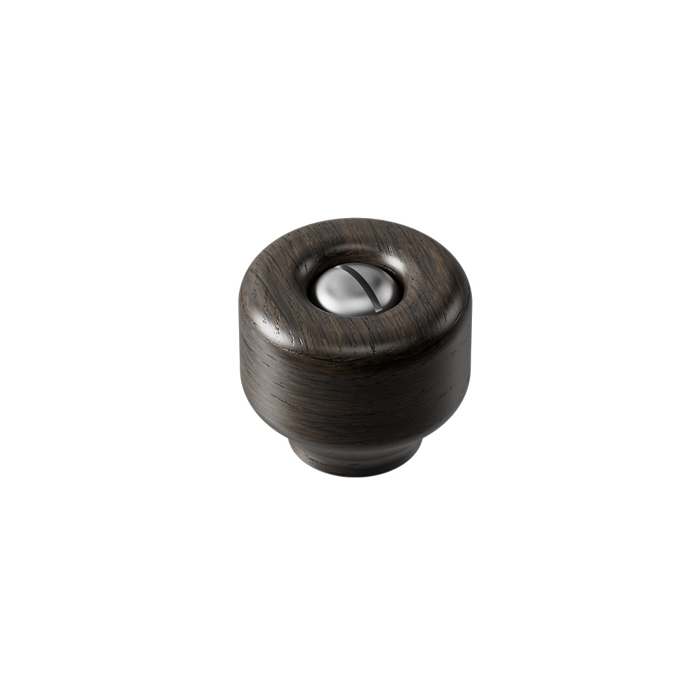 Cabinet Knob Nola - 30mm - Dark Stained Oak