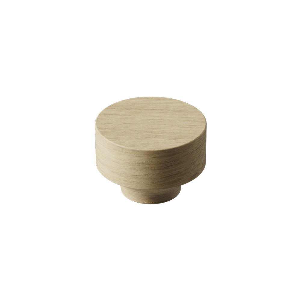 Cabinet Knob Row - 40mm - Nordic Oak
