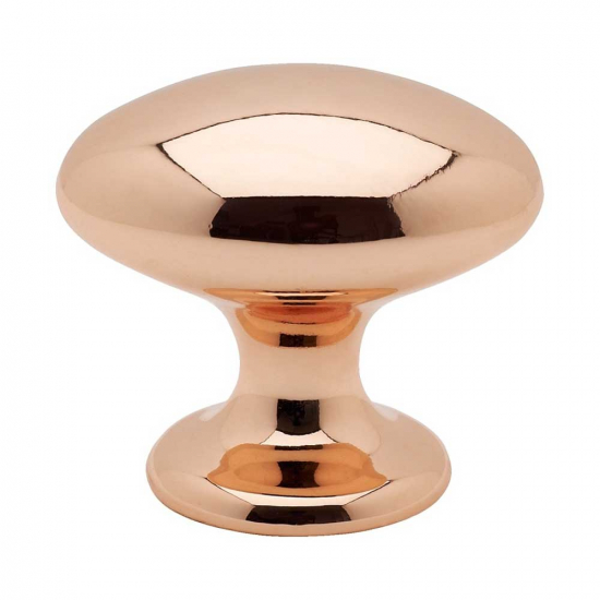 Cabinet Knob 401 - Polished Copper in the group Cabinet Knobs / Color/Material / Copper at Beslag Online (39034-11)
