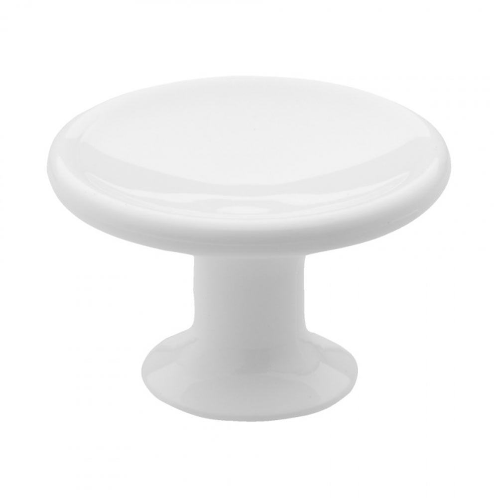 Cabinet Knob 580 - White in the group Cabinet Knobs / Color/Material / White  at Beslag Online (4500-11)