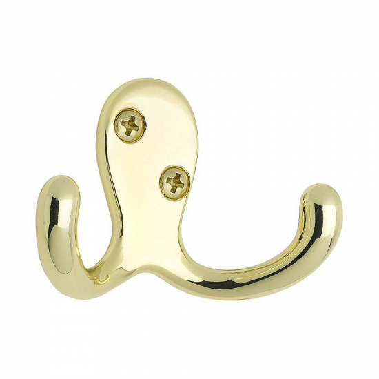 Hook Nissan - Polished Brass