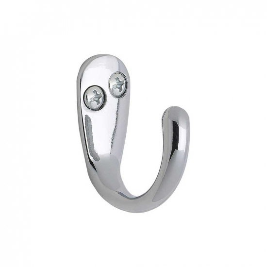 Hook Viskan - Polished Chrome in the group Hooks / Color/Material / Chrome at Beslag Online (590033-21)