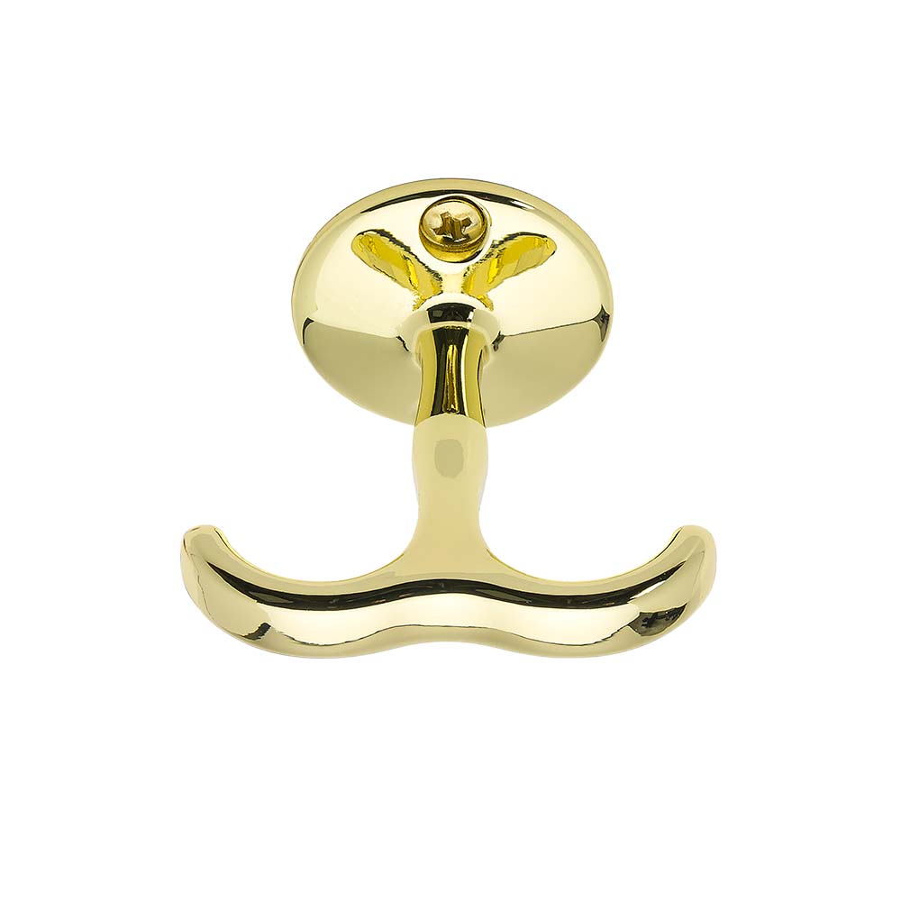 Hook Siljan - Polished Brass in the group Hooks / Color/Material / Brass at Beslag Online (590041-21)