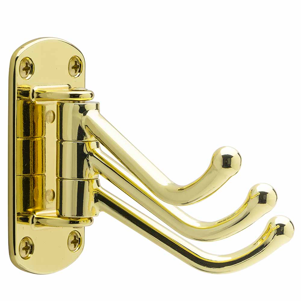 Hook Lyr - Polished Brass in the group Hooks / Color/Material / Brass at Beslag Online (590047-21)